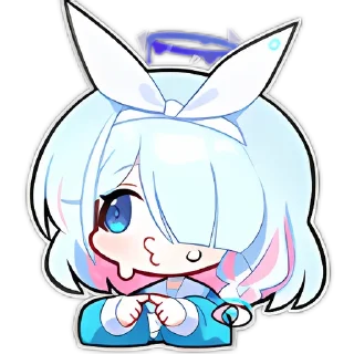 Sticker from 蔚蓝档案 | @SC_StickerLab