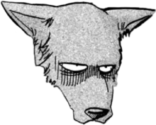 😓 emoji Beastars Telegram sticker 20 of 36