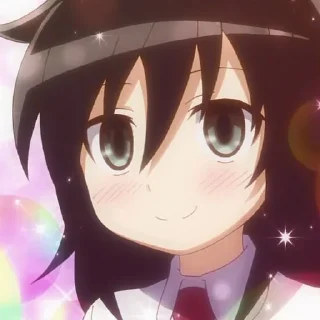 😌 emoji Literally Tomoko Telegram sticker 10 of 39