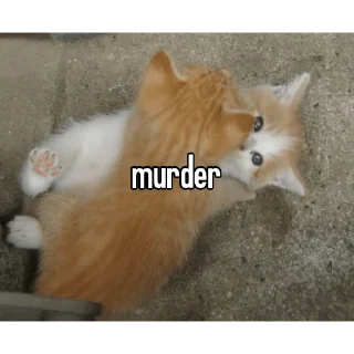 😾 emoji animal captions Telegram sticker 21 of 35