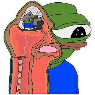 🌈 emoji stretching the thin sliced truth Telegram sticker 17 of 72