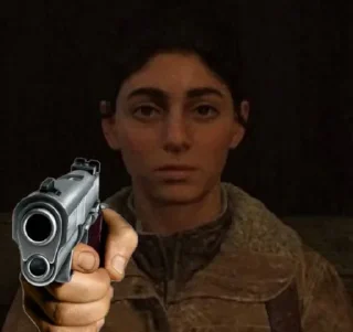 ☠️ emoji @H9ZZZ ( the last of us ) Telegram sticker 13 of 62