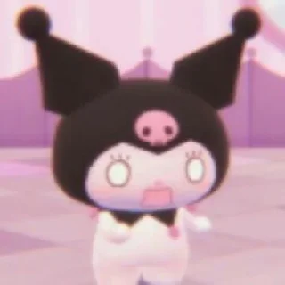 🍒 emoji @CHUWPACUPS KUROMI&MELODY Telegram sticker 9 of 50