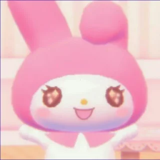🍒 emoji @CHUWPACUPS KUROMI&MELODY Telegram sticker 17 of 50