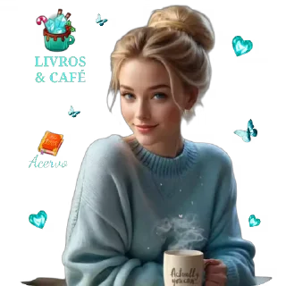 ☕ emoji Livros & Café 📚☕️ Telegram sticker 6 of 65