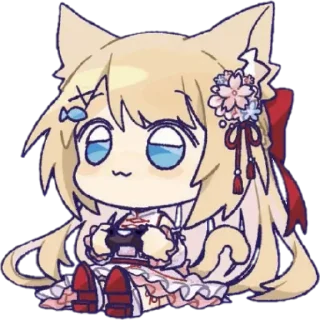 🦓 emoji 花园猫猫头 @li550 Telegram sticker 15 of 15