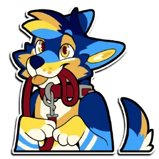 ⛓️ emoji Rush Coyote Telegram sticker 15 of 57