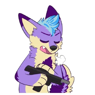🙄 emoji Riley Coyote Telegram sticker 15 of 102
