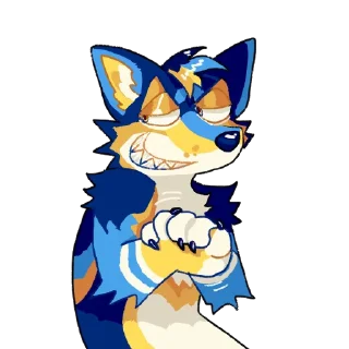 😈 emoji Rush Coyote Telegram sticker 5 of 57