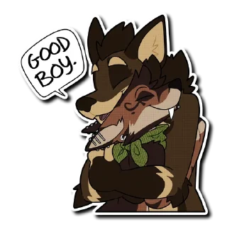 ❤️ emoji West Coyote Telegram sticker 14 of 55
