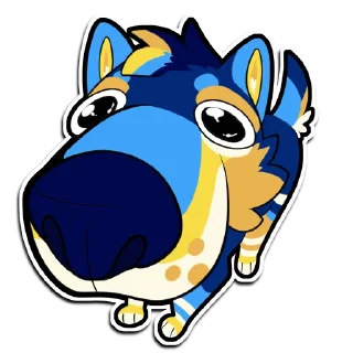 👁 emoji Rush Coyote Telegram sticker 14 of 57
