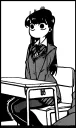 🙁 emoji Komi-san Telegram sticker 5 of 120