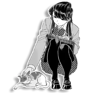 😶 emoji Komi-san Telegram sticker 11 of 30