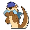 🐟 emoji Blue Telegram sticker 13 of 63