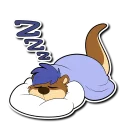 💤 emoji Blue Telegram sticker 9 of 63