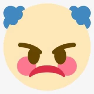 😠 emoji Clowns Telegram sticker 15 of 38
