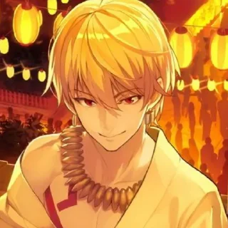 😊 emoji Gilgamesh Telegram sticker 11 of 13