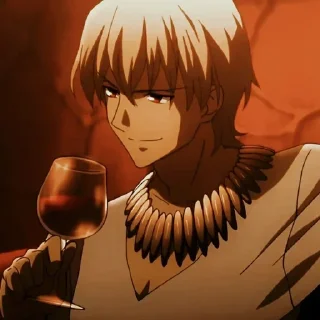 Sticker from Gilgamesh @animestickersii