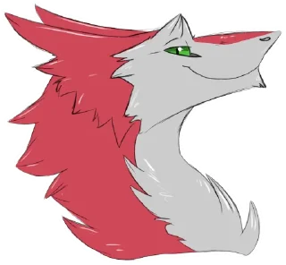 😏 emoji Maple Sergal Telegram sticker 4 of 10