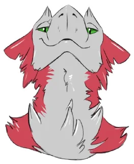 😏 emoji Maple Sergal Telegram sticker 1 of 10