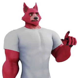 ☝️ emoji Fox Zarz (old pack)(@foxzarz) Telegram sticker 20 of 54
