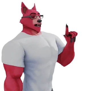🤓 emoji Fox Zarz (old pack)(@foxzarz) Telegram sticker 22 of 54
