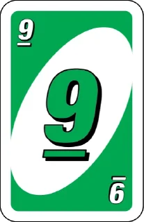 💚 emoji Uno Cards Telegram sticker 23 of 108