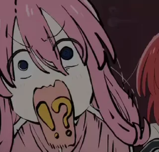 🙀 emoji Bocchi the Rock! Telegram sticker 18 of 33