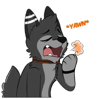 🥱 emoji CTLock v2 Telegram sticker 13 of 93