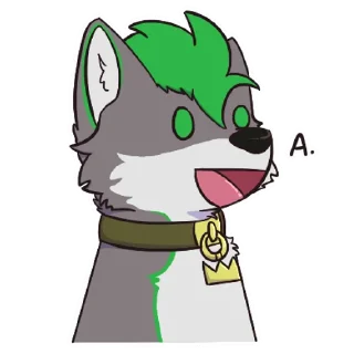 🅰️ emoji Rey Wolynx Telegram sticker 22 of 68