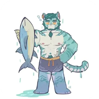 🐟 emoji Coca-biz Telegram sticker 17 of 112