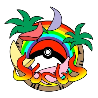 🥇 emoji Medallas Pokemon 2 Telegram sticker 2 of 112