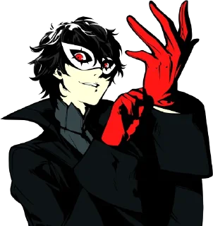 😈 emoji Joker - Persona 5 Telegram sticker 18 of 64