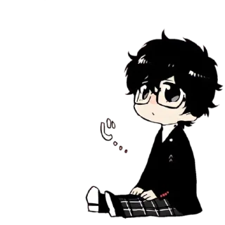 😮 emoji Joker - Persona 5 Telegram sticker 23 of 64