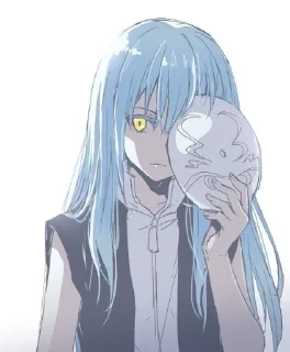 💙 emoji Rimuru Tempest - [@Fema7] Telegram sticker 10 of 93
