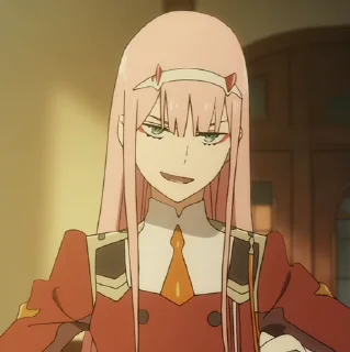 🦜 emoji Zero Two by @aratickers Telegram sticker 18 of 50