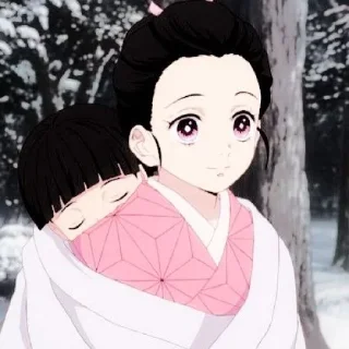 ☺️ emoji Nezuko Telegram sticker 5 of 55