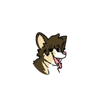 😃 emoji Lem Corgi Telegram sticker 8 of 30