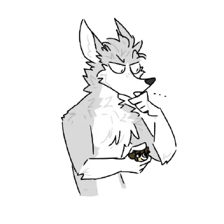 🤔 emoji Lem Corgi Telegram sticker 14 of 30