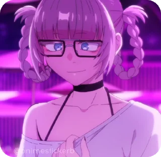 🥵 emoji Call of the Night • part 2 ‣ @animestickersii Telegram sticker 6 of 14