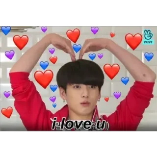 ❤️ emoji Jungkook Telegram sticker 20 of 120