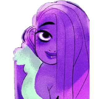 😏 emoji Lore Olympus Telegram sticker 18 of 120