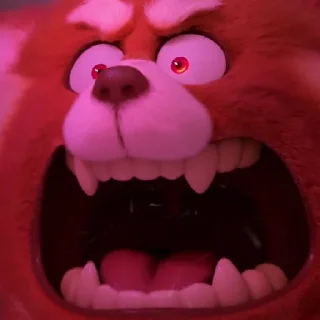 👹 emoji Turning Red - Mei Panda Telegram sticker 4 of 45