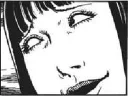 Sticker from Horror Manga