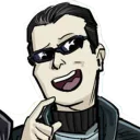 😆 emoji Deus Ex Pack Telegram sticker 23 of 60