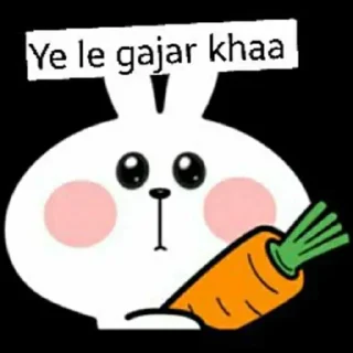 🥕 emoji 👿𝆺𝅥⃞ͪ⃞⃞⃞͛⃞ ͣ ͬ ❖  @Shahajadii Telegram sticker 21 of 80