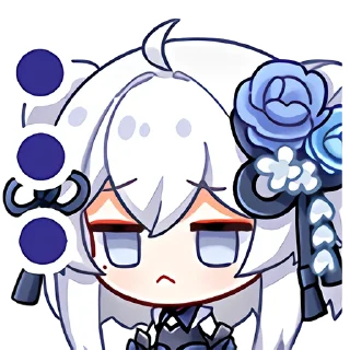 😓 emoji 東雪蓮 Telegram sticker 23 of 25