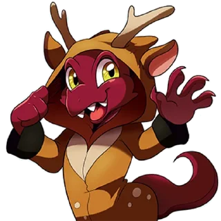 🦌 emoji Phenax the Kobold Telegram sticker 7 of 31