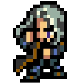 😦 emoji FInal Fantasy Telegram sticker 7 of 35