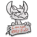🙁 emoji Kobold Cannonfodder Telegram sticker 10 of 21